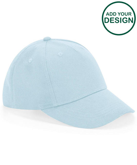 Junior organic cotton 5-panel cap