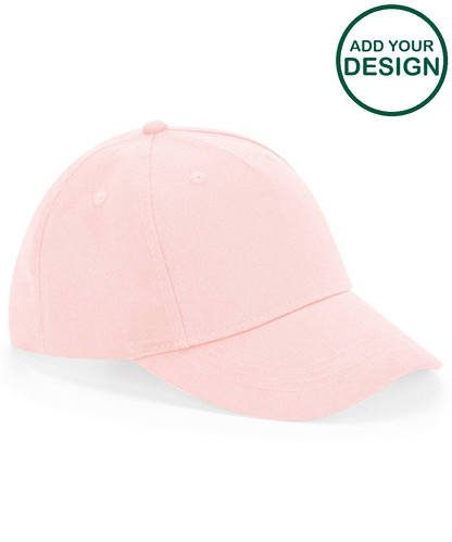 Junior organic cotton 5-panel cap