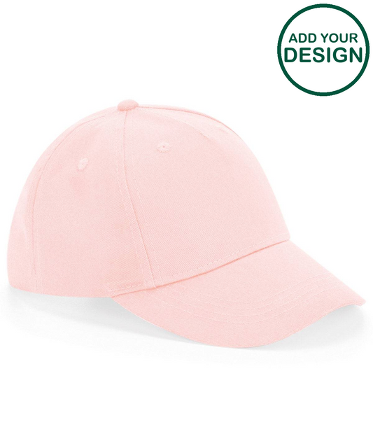 Junior organic cotton 5-panel cap