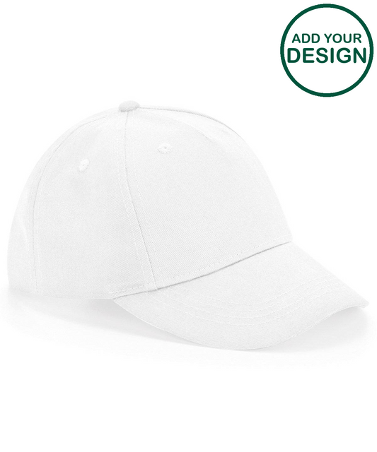 Junior organic cotton 5-panel cap