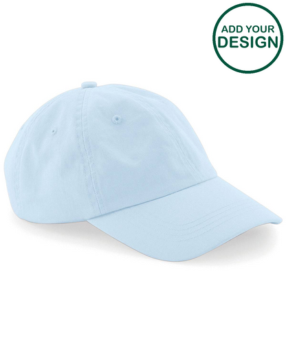 Low-profile 6-panel dad cap