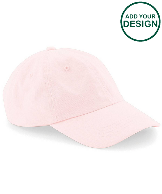 Low-profile 6-panel dad cap