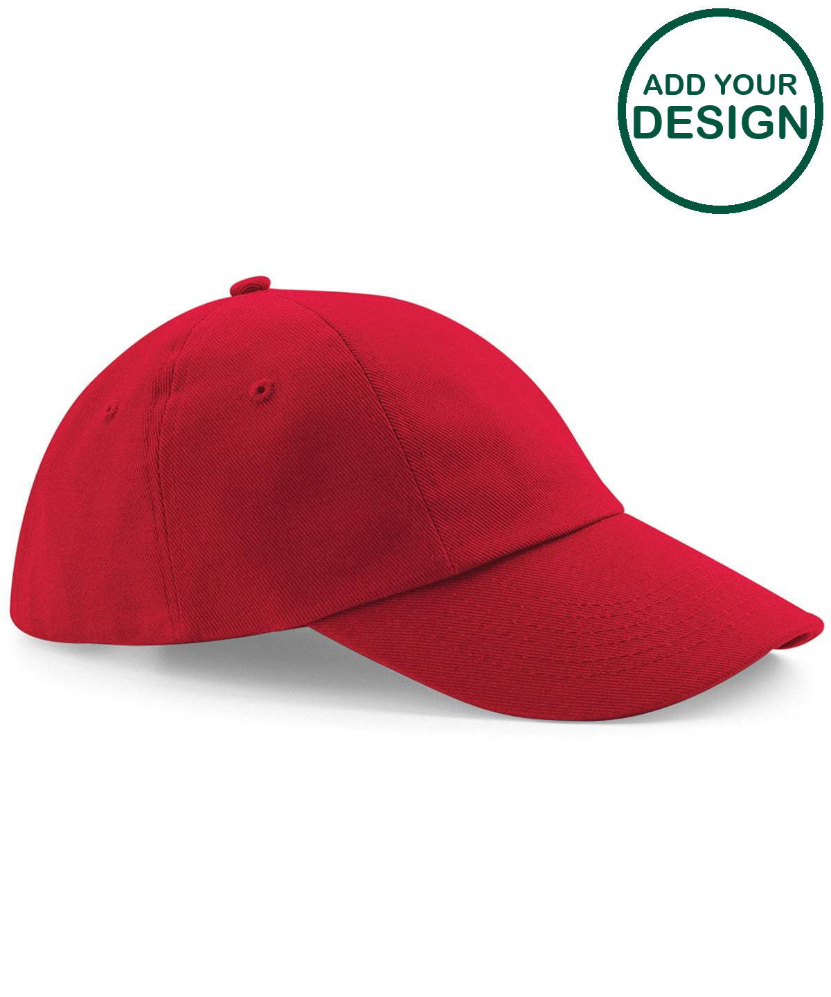 Low-profile heavy cotton drill cap