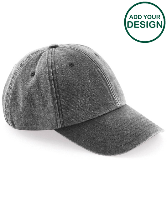 Low-profile vintage cap
