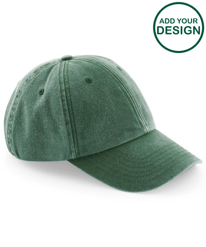 Low-profile vintage cap