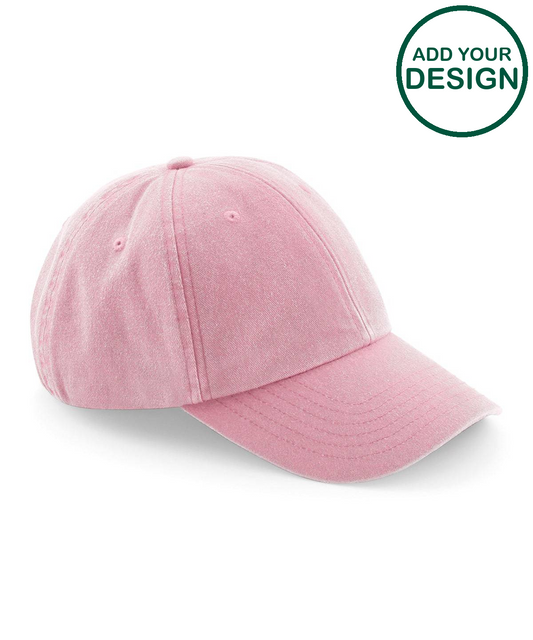 Low-profile vintage cap