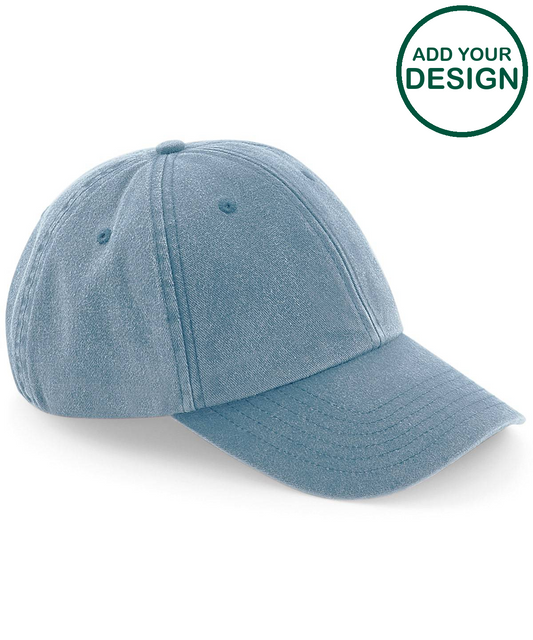 Low-profile vintage cap