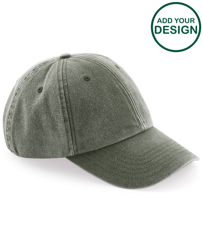 Low-profile vintage cap