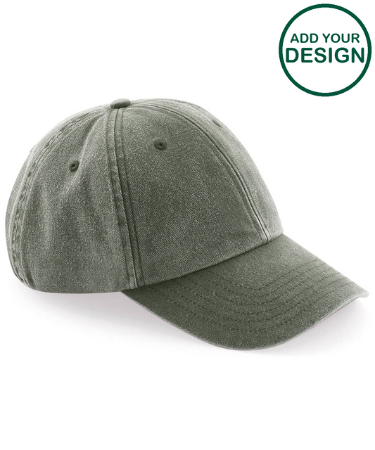 Low-profile vintage cap