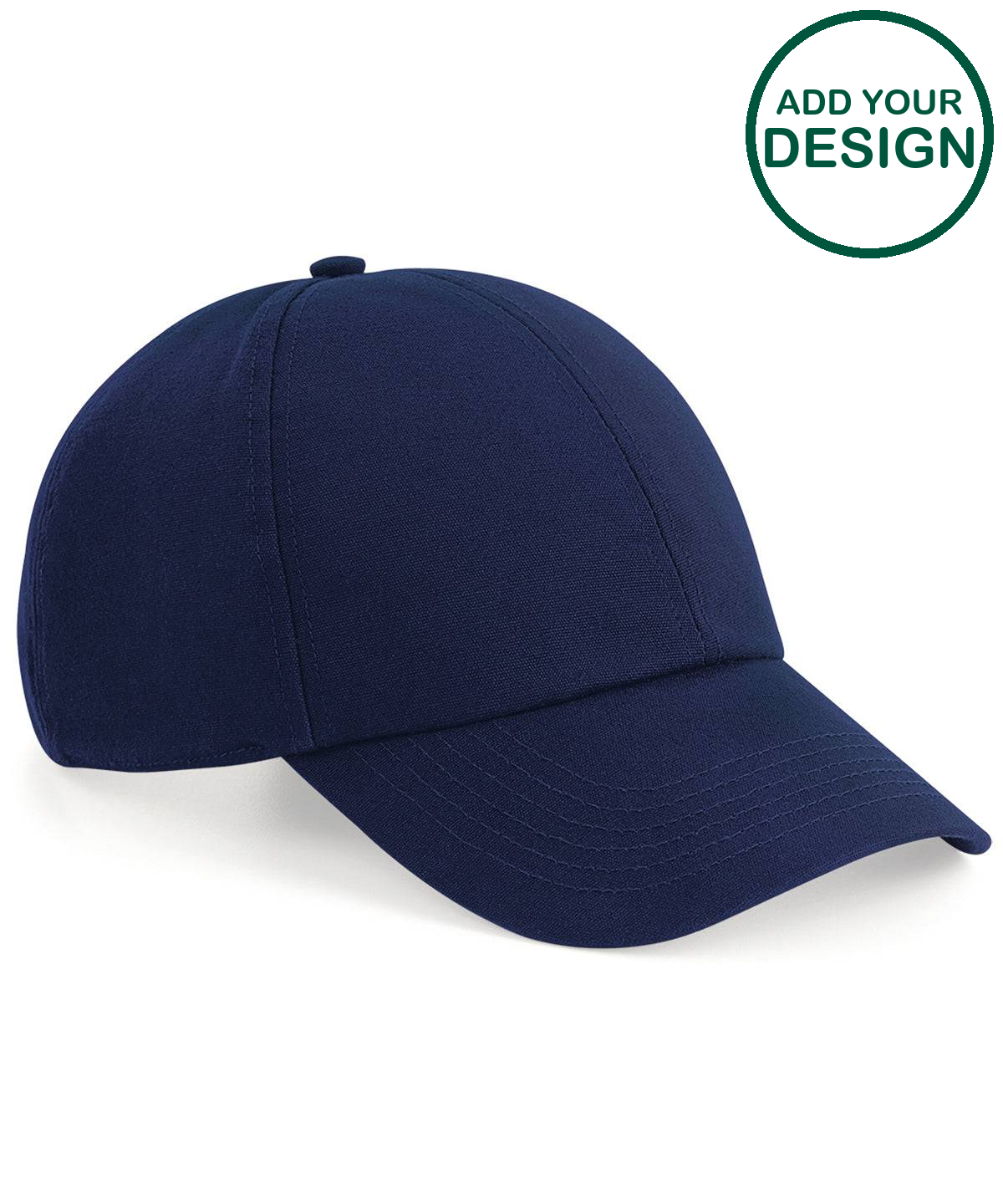 Organic cotton 6-panel cap
