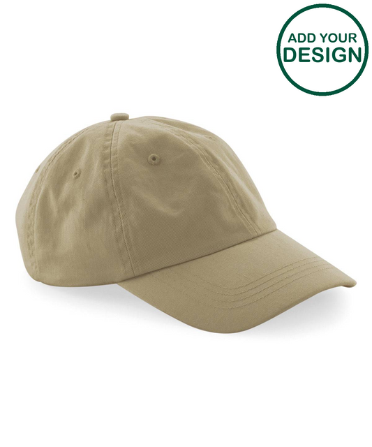 Organic cotton 6-panel dad cap