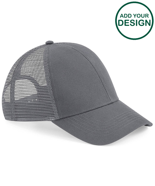 Organic cotton trucker