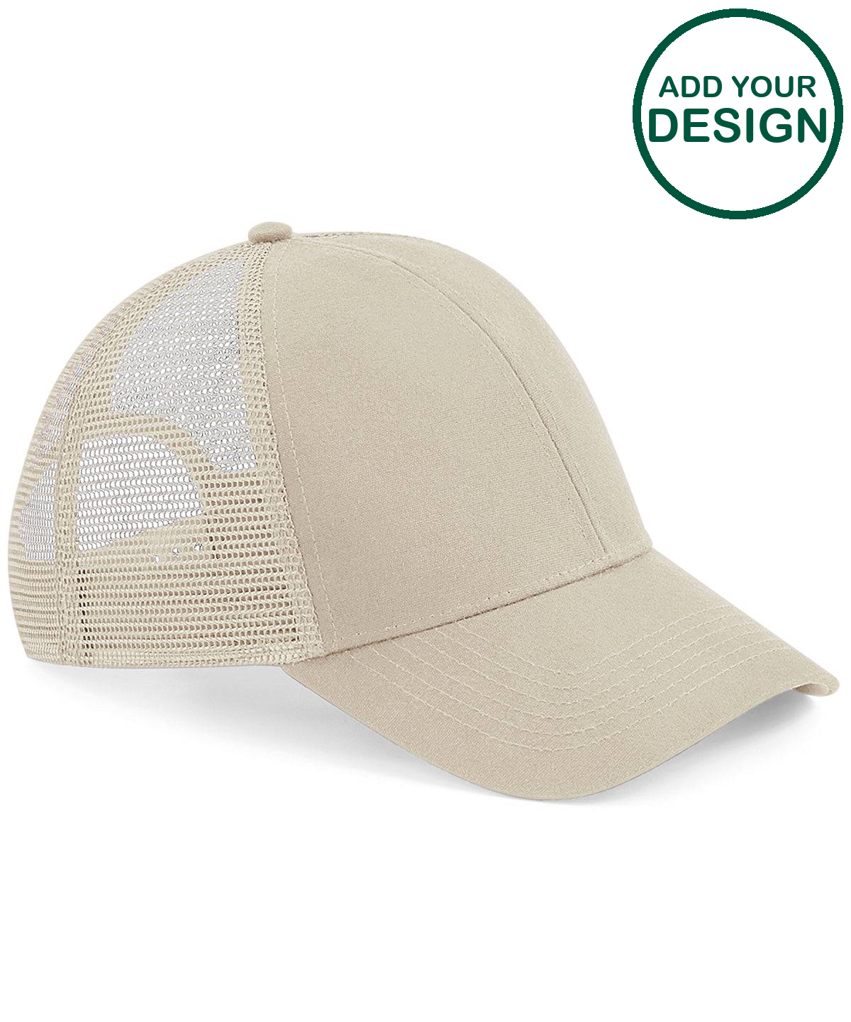 Organic cotton trucker