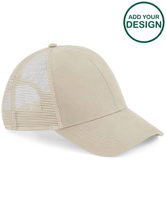 Organic cotton trucker