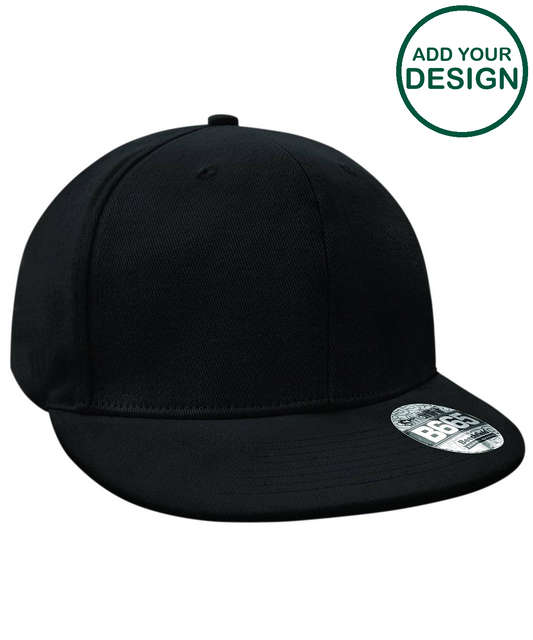 Pro-stretch flat peak cap