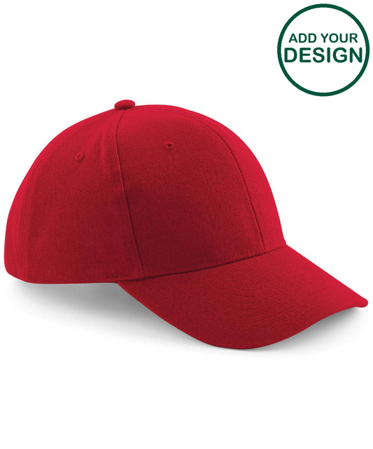 Pro-style heavy brushed cotton cap