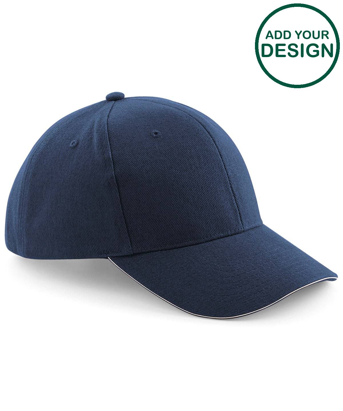 Pro-style heavy brushed cotton cap