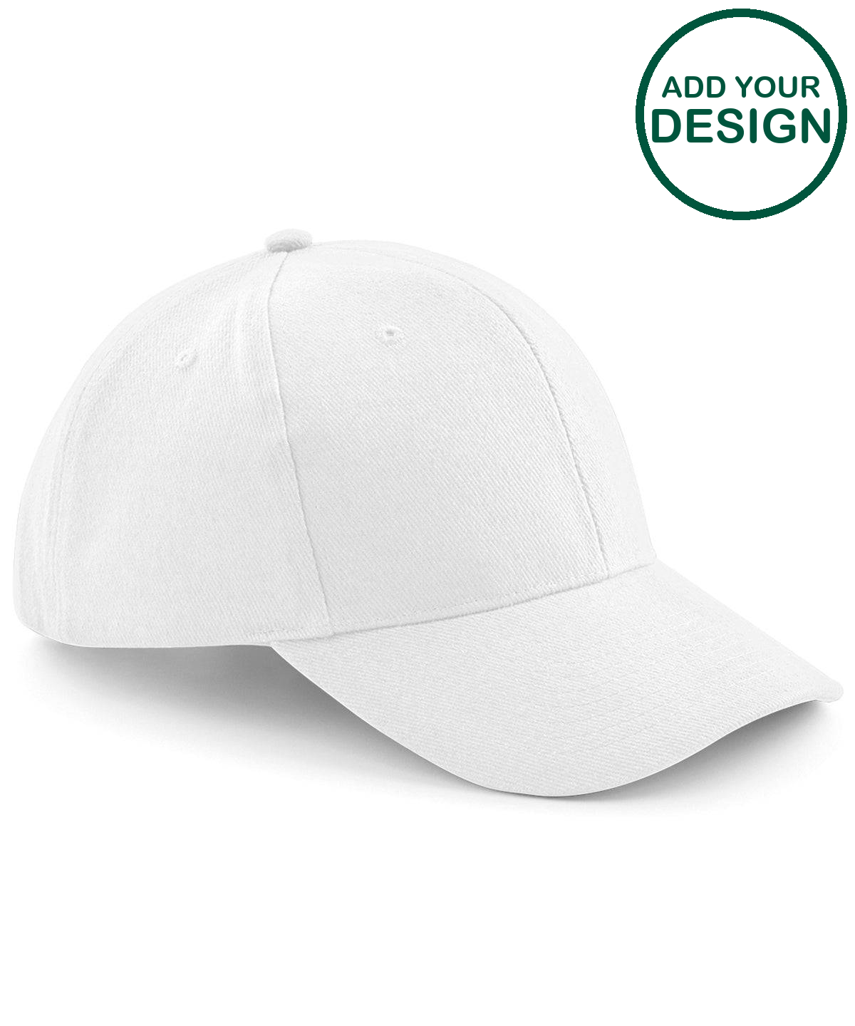 Pro-style heavy brushed cotton cap