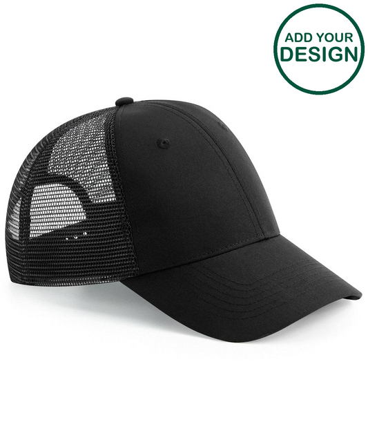 Recycled urbanwear 6-panel snapback trucker