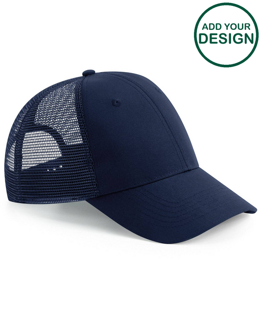 Recycled urbanwear 6-panel snapback trucker