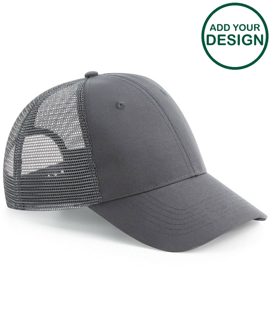 Recycled urbanwear 6-panel snapback trucker