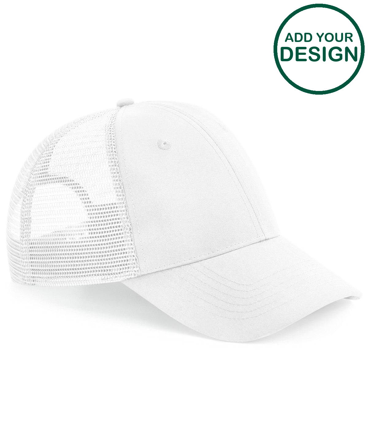Recycled urbanwear 6-panel snapback trucker