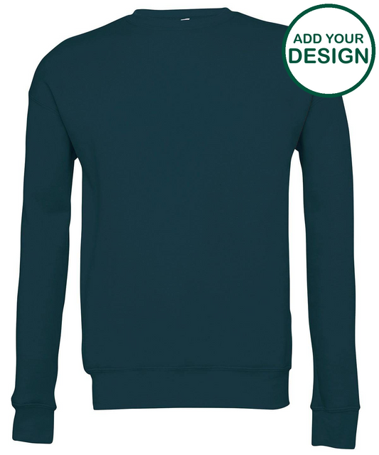 Unisex drop shoulder fleece