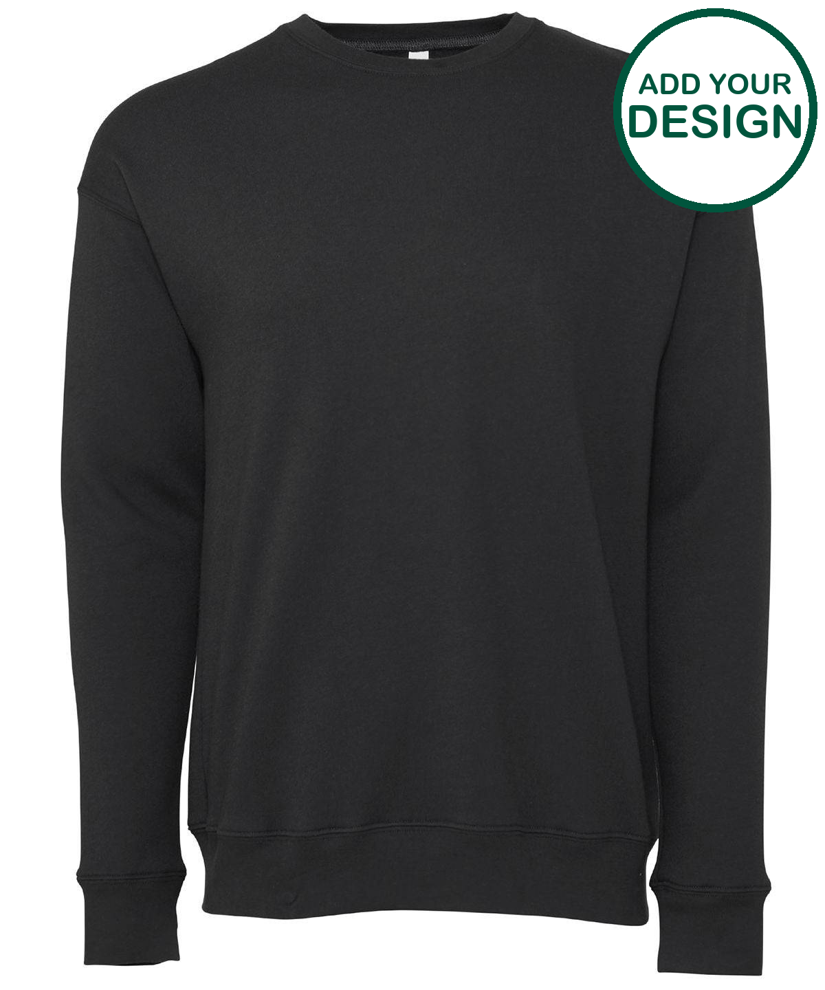 Unisex drop shoulder fleece