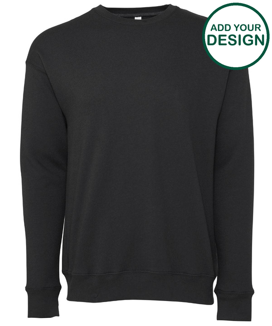 Unisex drop shoulder fleece