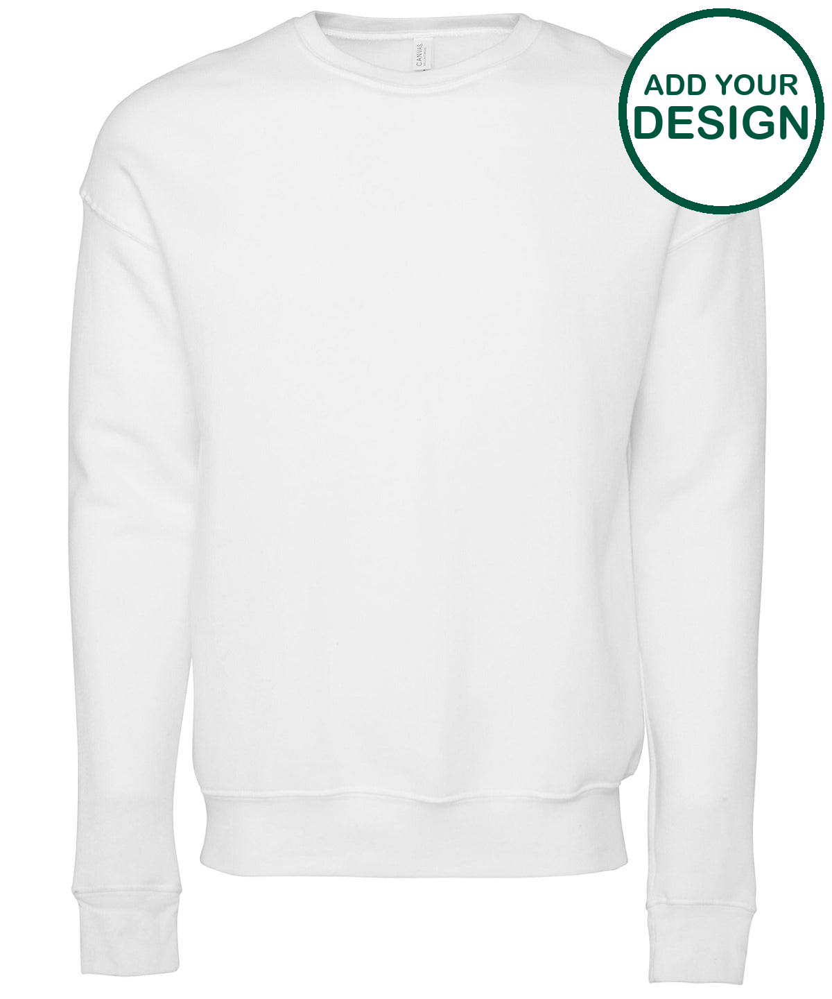Unisex drop shoulder fleece
