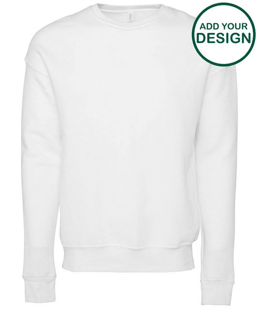 Unisex drop shoulder fleece