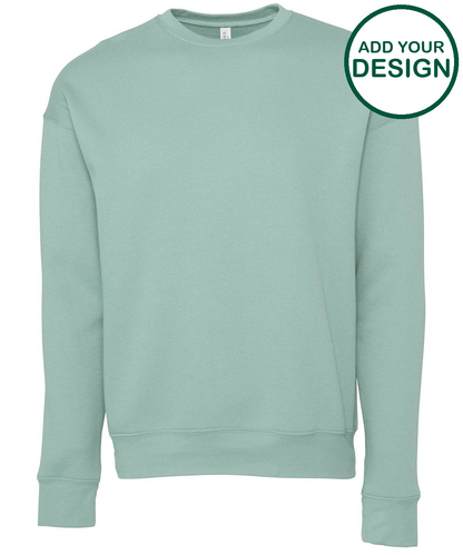 Unisex drop shoulder fleece