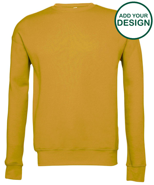 Unisex drop shoulder fleece