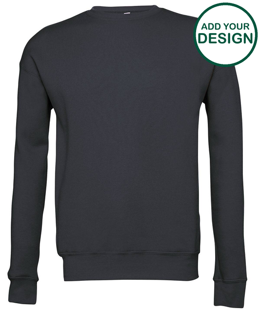 Unisex drop shoulder fleece