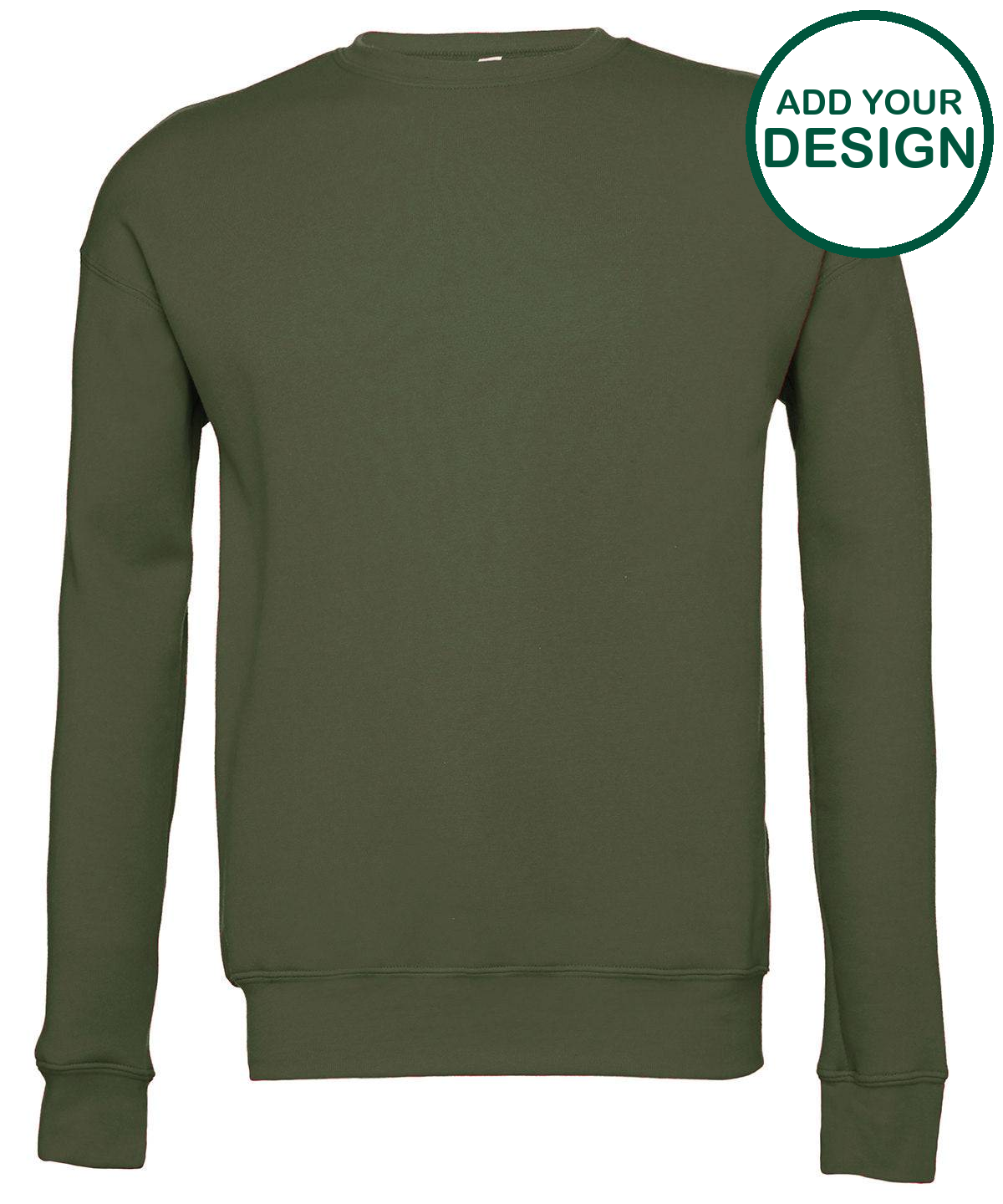 Unisex drop shoulder fleece