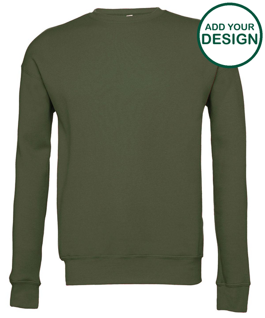 Unisex drop shoulder fleece