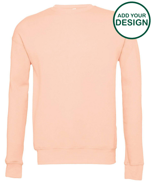 Unisex drop shoulder fleece