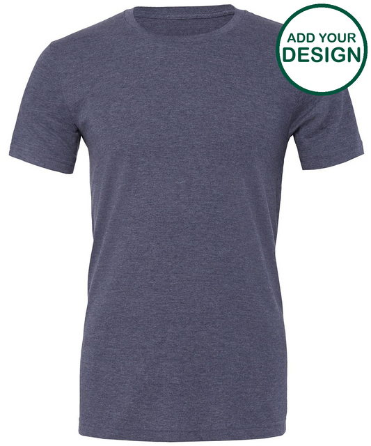 Unisex heather CVC short sleeve t-shirt