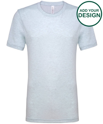 Unisex heather CVC short sleeve t-shirt