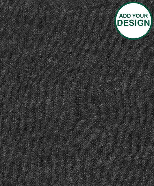 Unisex heather CVC short sleeve v-neck tee