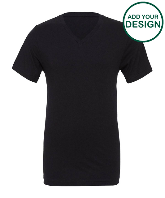 Unisex Jersey v-neck t-shirt