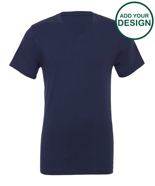 Unisex Jersey v-neck t-shirt