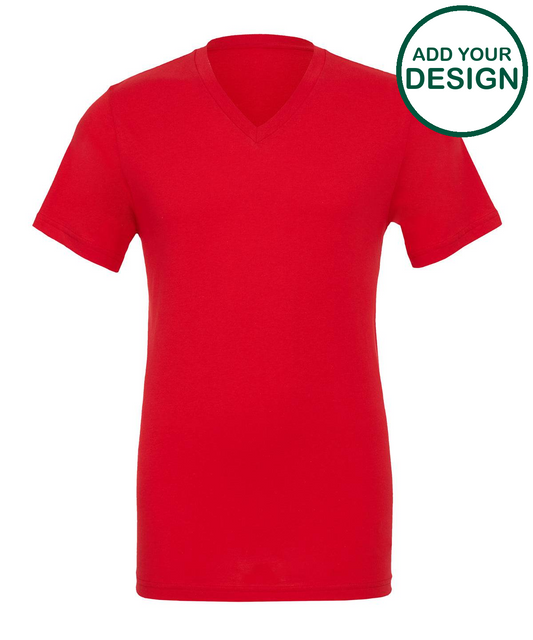 Unisex Jersey v-neck t-shirt