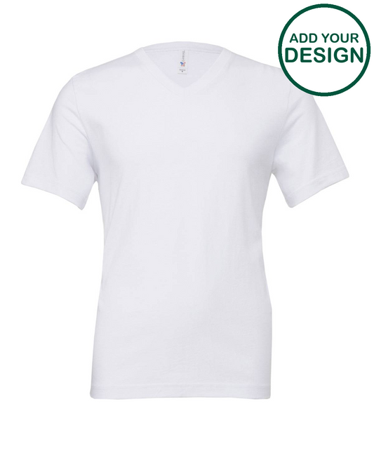 Unisex Jersey v-neck t-shirt