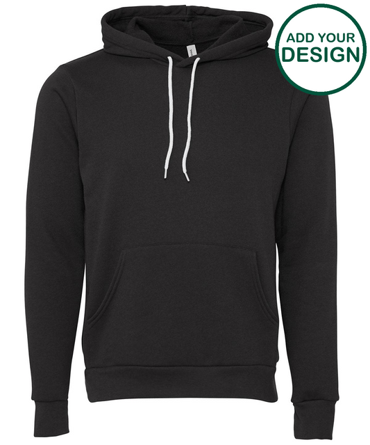 Unisex polycotton fleece pullover hoodie
