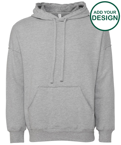 Unisex raw-seam hoodie