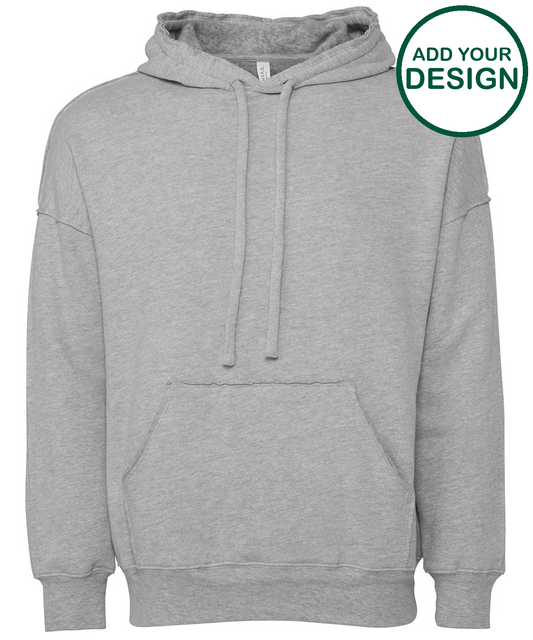 Unisex raw-seam hoodie