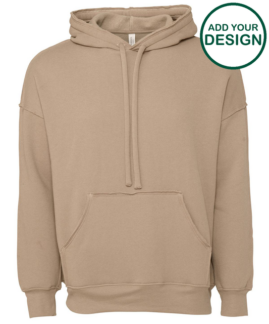 Unisex raw-seam hoodie