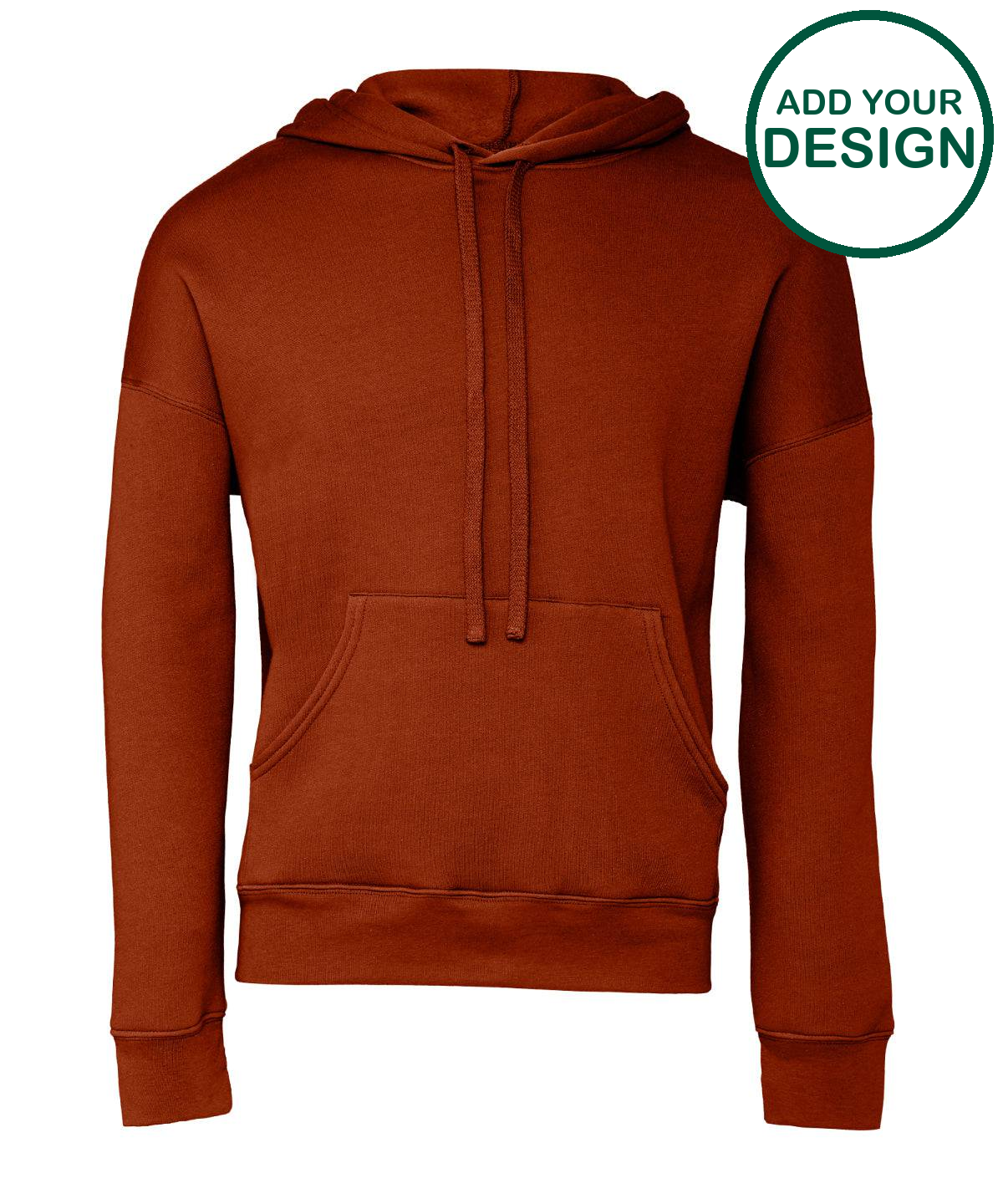 Unisex sponge fleece pullover DTM hoodie