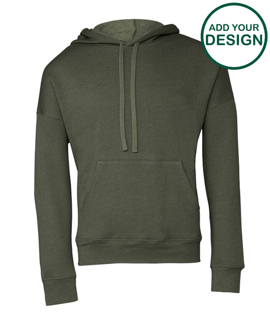 Unisex sponge fleece pullover DTM hoodie